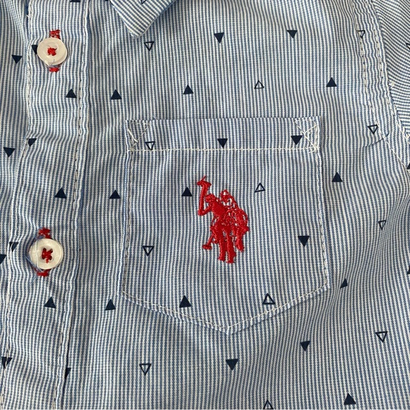 Baby 12-18 month Gap and US Polo cotton rompers - Picture 4 of 9